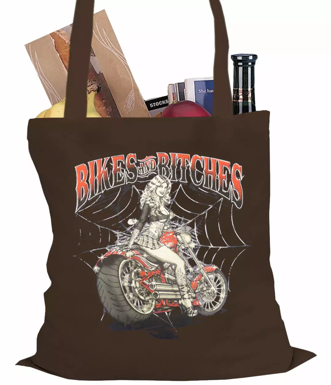 Bewild Biker Style Bikes And B*tches Biker Tote Bag 5 Bewild Biker Style Bikes And B*tches Biker Tote Bag