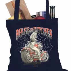 Bewild Biker Style Bikes And B*tches Biker Tote Bag 14 Bewild Biker Style Bikes And B*tches Biker Tote Bag