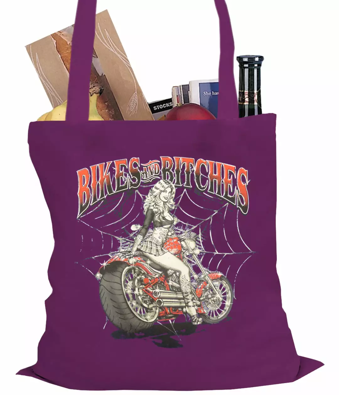 Bewild Biker Style Bikes And B*tches Biker Tote Bag 8 Bewild Biker Style Bikes And B*tches Biker Tote Bag
