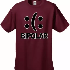 Bewild Bipolar Men's T-Shirt Cool Funny & Offensive 17 Bewild Bipolar Men's T-Shirt Cool Funny & Offensive