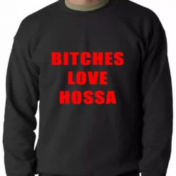 Bewild Bitches Love Hossa Chicago Hockey Adult Crewneck Sport Inspiration
