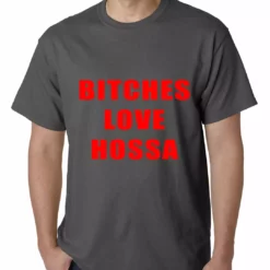 Bewild Bitches Love Hossa Chicago Hockey Mens T-shirt