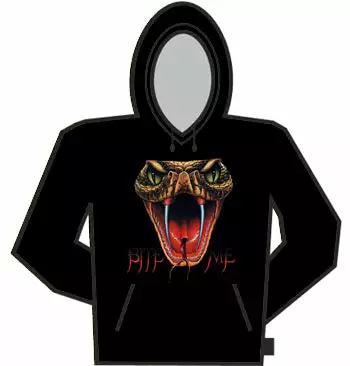 Bewild Bite Me Snake Hoodie 3 Bewild Bite Me Snake Hoodie
