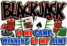 Bewild Black Jack Is My Game T-Shirt Sport Inspiration