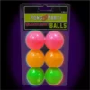 Bewild Black Light Reactive Neon Beer Pong Balls (6 Pack)
