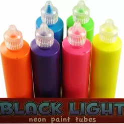 Bewild Black Light UV Reactive Neon Paint (Set Of 6 Paints) Glow & Black Light Paint 15 Bewild Black Light UV Reactive Neon Paint (Set Of 6 Paints) Glow & Black Light Paint
