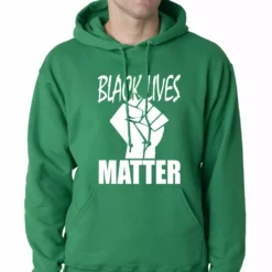 Bewild Black Lives Matter Fist Adult Hoodie