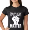 Bewild Black Lives Matter Fist Girls T-shirt