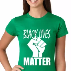 Bewild Black Lives Matter Fist Girls T-shirt