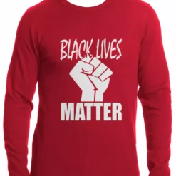 Bewild Black Lives Matter Fist Thermal Shirt