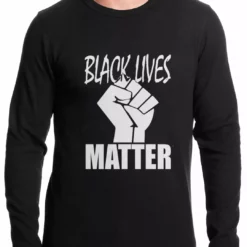 Bewild Black Lives Matter Fist Thermal Shirt