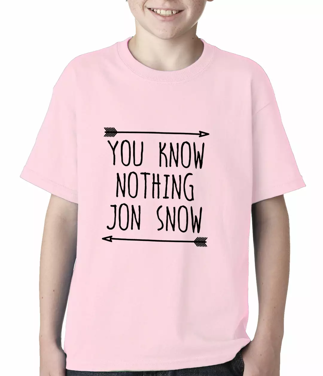 Bewild (Black Print) You Know Nothing Jon Snow Kids T-shirt 4 Bewild (Black Print) You Know Nothing Jon Snow Kids T-shirt