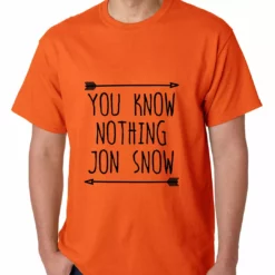 Bewild (Black Print) You Know Nothing Jon Snow Mens T-shirt 14 Bewild (Black Print) You Know Nothing Jon Snow Mens T-shirt