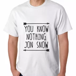 Bewild (Black Print) You Know Nothing Jon Snow Mens T-shirt 19 Bewild (Black Print) You Know Nothing Jon Snow Mens T-shirt