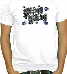 Bewild Bling Bling Mens T-Shirt Cool Funny & Offensive