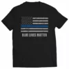 Bewild Positive Reinforcement Blue Lives Matter Blue Line Flag Mens T-shirt 2 Bewild Positive Reinforcement Blue Lives Matter Blue Line Flag Mens T-shirt