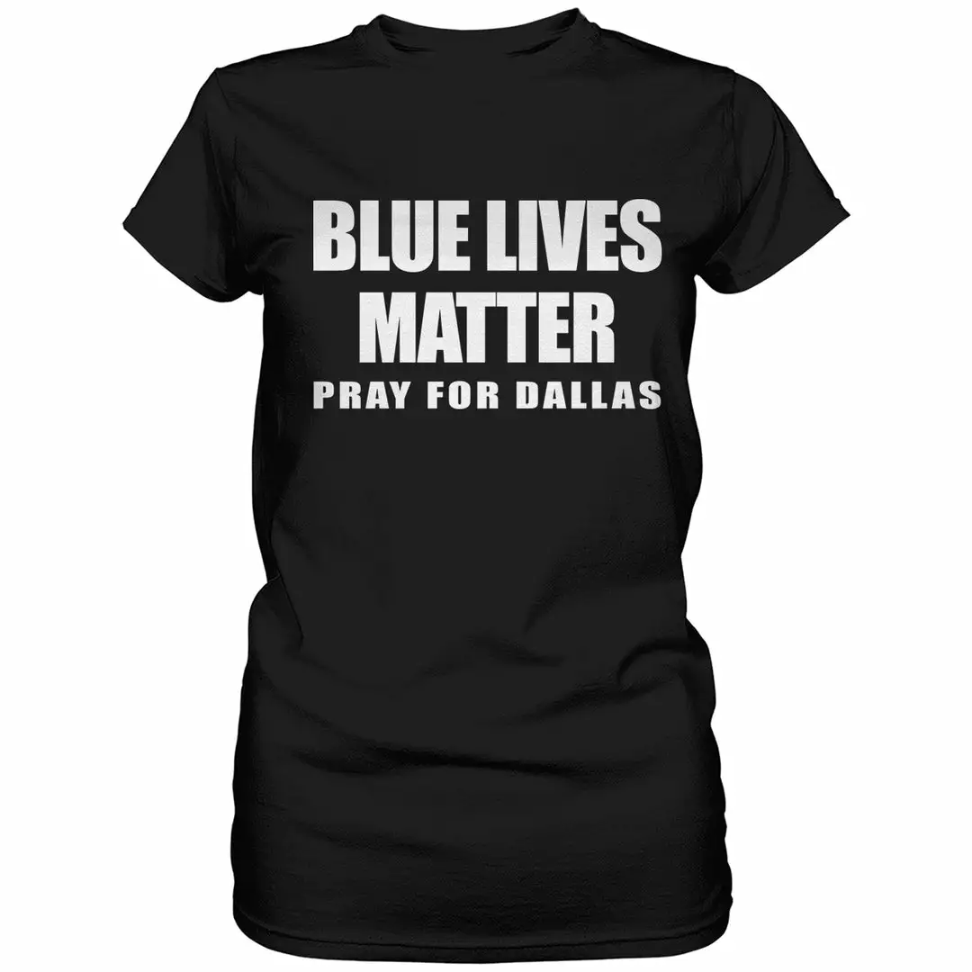 Bewild Blue Lives Matter - Pray For Dallas Ladies T-shirt Positive Reinforcement 3 Bewild Blue Lives Matter - Pray For Dallas Ladies T-shirt Positive Reinforcement