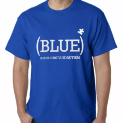 Bewild (BLUE) #UNDERSTAND AUTISM Mens T-shirt