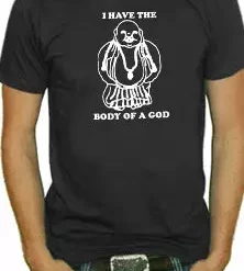 Bewild Body Of A God T-Shirt Cool Funny & Offensive