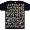 Bewild Bone Dancers Glow In The Dark T-Shirt Cool Funny & Offensive