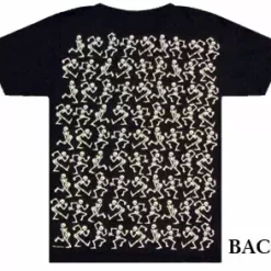 Bewild Bone Dancers Glow In The Dark T-Shirt Cool Funny & Offensive
