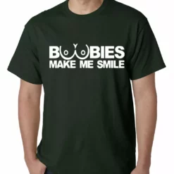 Bewild Cool Funny & Offensive Boobies Make Me Smile T-Shirt 11 Bewild Cool Funny & Offensive Boobies Make Me Smile T-Shirt