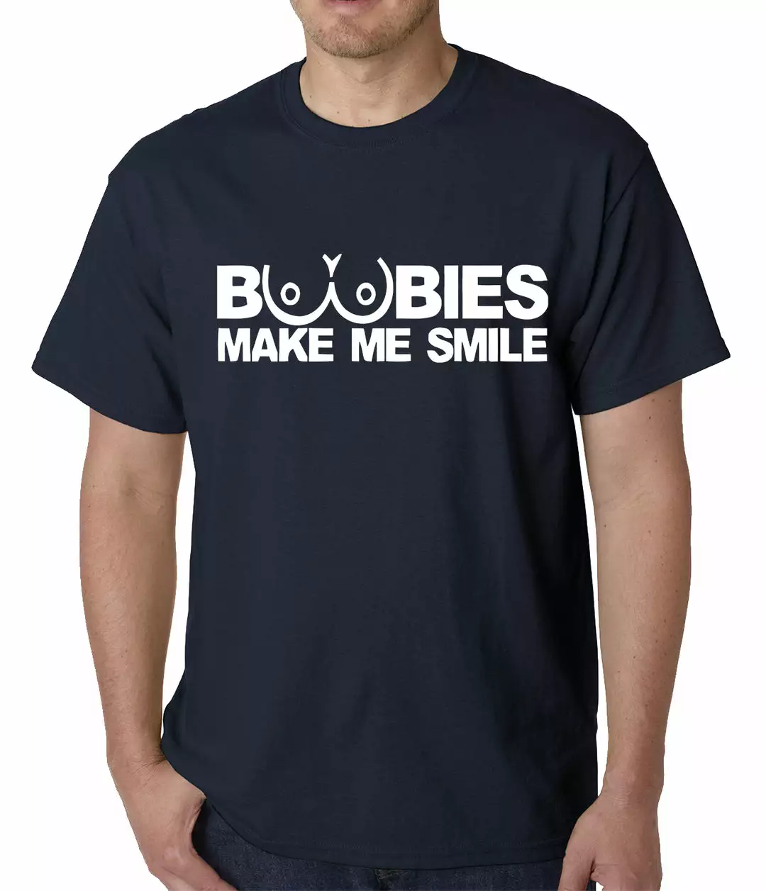 Bewild Cool Funny & Offensive Boobies Make Me Smile T-Shirt 8 Bewild Cool Funny & Offensive Boobies Make Me Smile T-Shirt