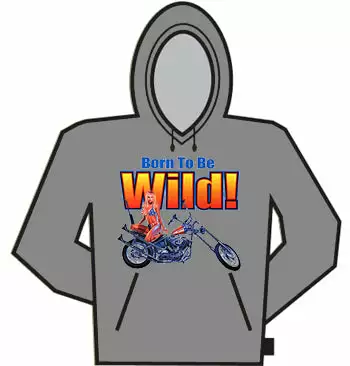 Bewild Born To Be Wild Hoodie Biker Style 3 Bewild Born To Be Wild Hoodie Biker Style