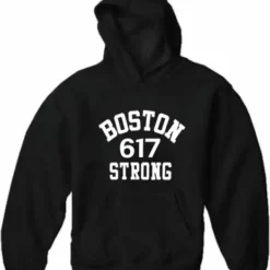 Bewild Say It Loud Boston 617 Strong Adult Hoodie