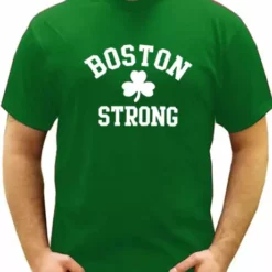 Bewild Boston Strong Irish Shamrock Men's T-Shirt