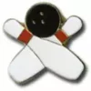 Bewild Bowling Pin And Ball Lapel Pin