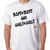 Bewild Boys + Boys And Girls + Girls Mens T-shirt Cool Funny & Offensive 2 Bewild Boys + Boys And Girls + Girls Mens T-shirt Cool Funny & Offensive