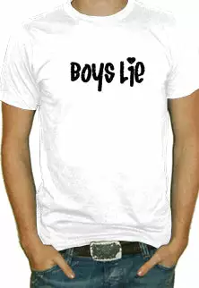 Bewild Boys Lie Girls T-Shirt (Mens) 3 Bewild Boys Lie Girls T-Shirt (Mens)