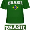 Bewild Nationality & Ethnic Brasil Vintage Flag International Mens T-Shirt