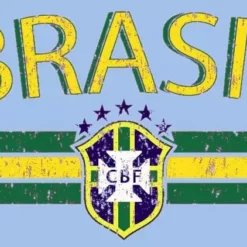 Bewild Brasil Vintage Shield International Girls T-Shirt Nationality & Ethnic 15 Bewild Brasil Vintage Shield International Girls T-Shirt Nationality & Ethnic