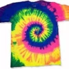 Bewild Bright Spiral Tye Dye T-Shirt Tie Dye Tops