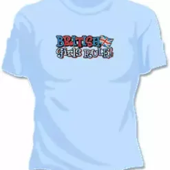 Bewild British Girls Rule Girls T-Shirt Nationality & Ethnic