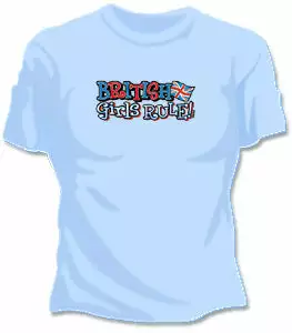 Bewild British Girls Rule Girls T-Shirt Nationality & Ethnic 3 Bewild British Girls Rule Girls T-Shirt Nationality & Ethnic