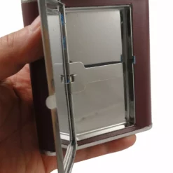 Bewild Flask With Built In Cigarette Case (Brown, 5oz) (For Regular Size Cigarettes) Cigarette Cases