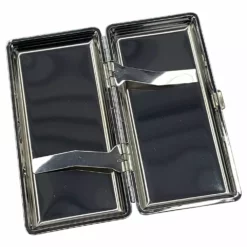 Bewild Brushed Steel Cigarette Case (For Regular Sized, 100s, And 120s) 11 Bewild Brushed Steel Cigarette Case (For Regular Sized, 100s, And 120s)