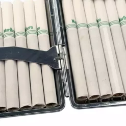 Bewild Brushed Steel Cigarette Case (For Regular Sized, 100s, And 120s) 13 Bewild Brushed Steel Cigarette Case (For Regular Sized, 100s, And 120s)