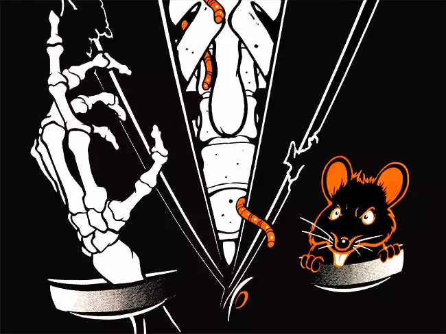 Bewild Buried Alive Halloween Tuxedo Men's T-Shirt Halloween Prints 6 Bewild Buried Alive Halloween Tuxedo Men's T-Shirt Halloween Prints