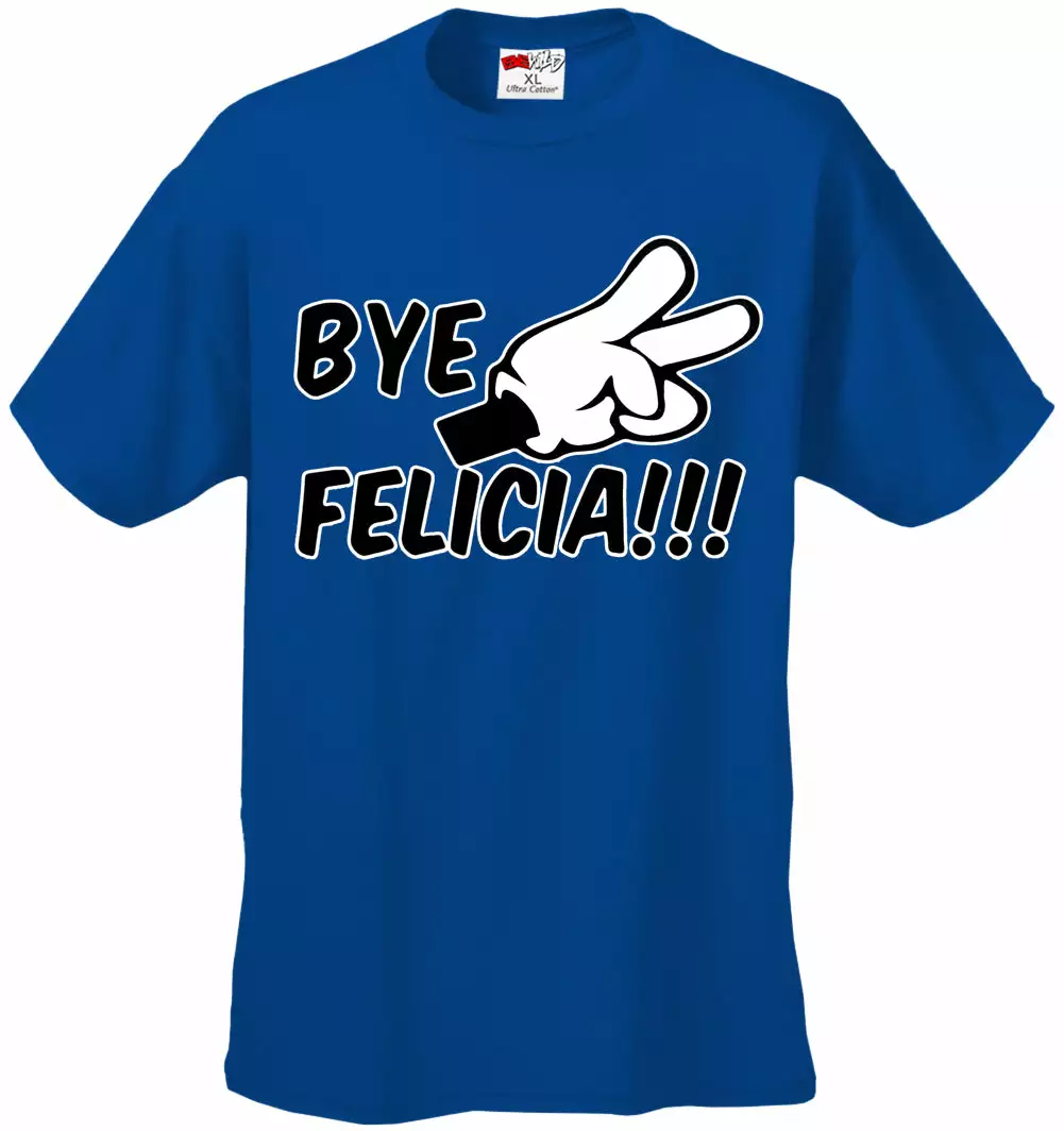Bewild Famous Quotes And Sayings Bye Felicia Quote From Friday Mens T-shirt 12 Bewild Famous Quotes And Sayings Bye Felicia Quote From Friday Mens T-shirt