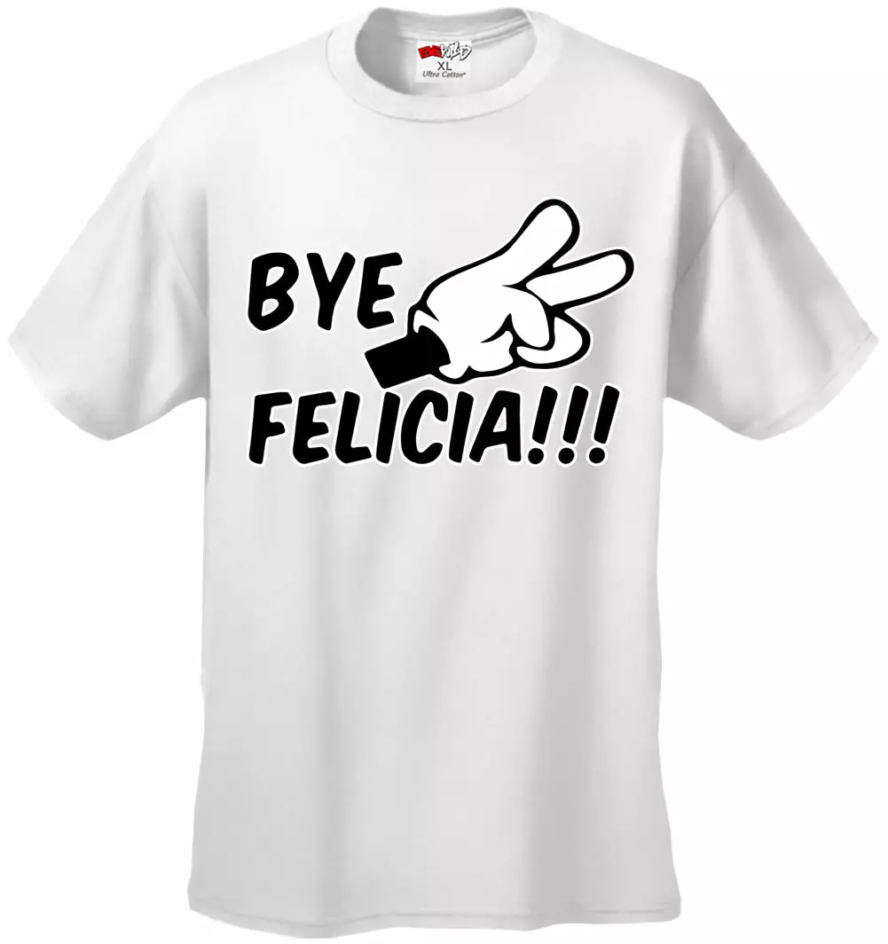 Bewild Famous Quotes And Sayings Bye Felicia Quote From Friday Mens T-shirt 13 Bewild Famous Quotes And Sayings Bye Felicia Quote From Friday Mens T-shirt