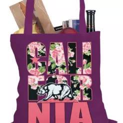 Bewild Cool Funny & Offensive California Floral Pattern Tote Bag 14 Bewild Cool Funny & Offensive California Floral Pattern Tote Bag
