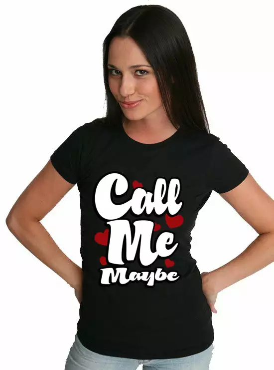 Bewild Call Me Maybe Girl's T-Shirt Famous Quotes And Sayings 6 Bewild Call Me Maybe Girl's T-Shirt Famous Quotes And Sayings
