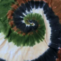 Bewild Camo Swirl Tie Dye Mens T-shirt