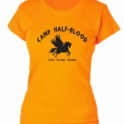 Bewild Camp Half Blood Long Island Sound Girl's T-Shirt Cool Funny & Offensive