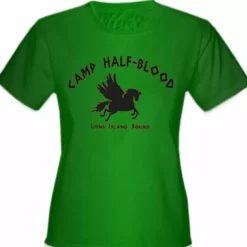 Bewild Camp Half Blood Long Island Sound Girl's T-Shirt Cool Funny & Offensive
