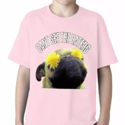 Bewild Cool Funny & Offensive Can't See The Haters Funny Pug Kids T-shirt 16 Bewild Cool Funny & Offensive Can't See The Haters Funny Pug Kids T-shirt